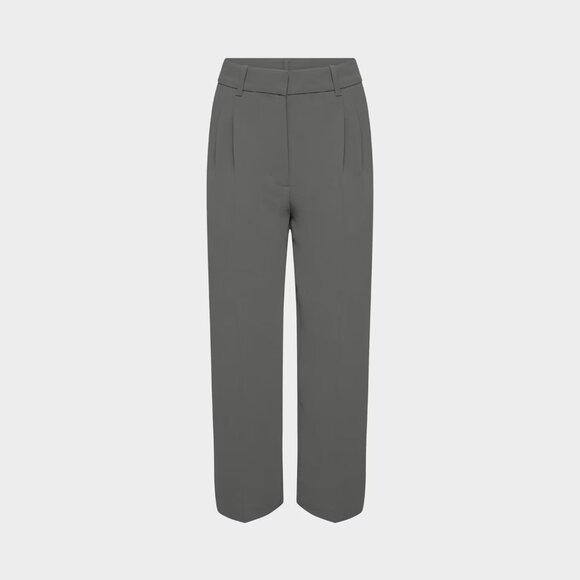 Aritzia The Effortless Pant™ Cropped - Crepette- NWT NEVER WORN; SIZE 4 GRAY - Picture 1 of 5